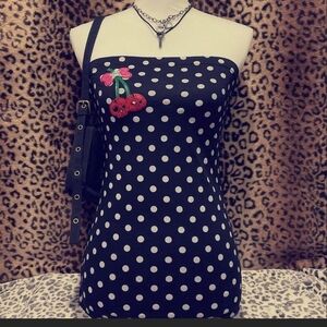 ISO hot topic attempt polka dot tube top